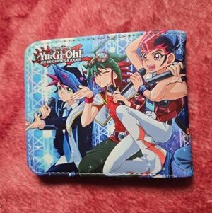 New yugioh anime manga leather wallet